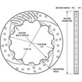 thumbnail image 2 of Wilwood 160 13543 Bk Brake Rotor (160 13543 Bk Replacement), 1 Pack, 2 of 2