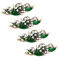 thumbnail image 1 of 4 Piezas De Moda Abrazadera Crystal Rhinestone Lady Headwear Pinza De cabellero Barrette Horquilla, 1 of 4