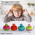 thumbnail image 5 of Sensory Stress Relief Toy, Portable Thumb Decompression Tool, Hand Exercise Fidget Toy, Office Travel Focus Helper, Multi Pack Anti Anxiety Calm Toy, Daily Relaxation Sensory Tool, 5 of 6