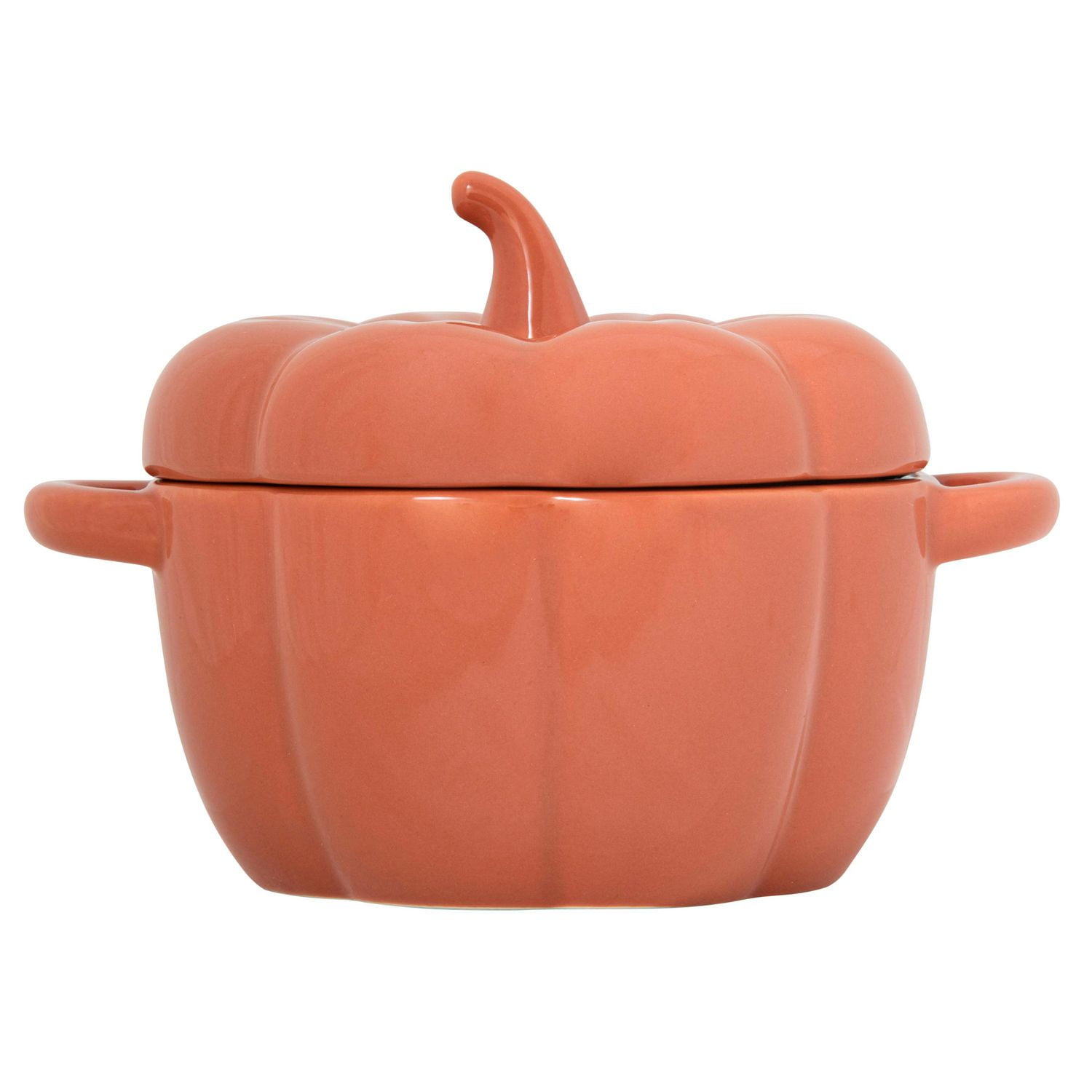 WAY TO CELEBRATE STONEWARE PUMPKIN COCOTTE