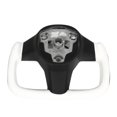 thumbnail image 1 of Car Steering Wheel,   Driving Steering Wheel High Toughness With Bright Carbon Fiber Trims For Vehicle, 1 of 8