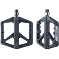 thumbnail image 1 of ZHAOCHENG Pedal de bicicleta MTB, rodamiento sellado de Pedal plano antideslizante de nailon de 9/16 pulgadas para bicicleta de carretera BMX, negro, 1 of 5