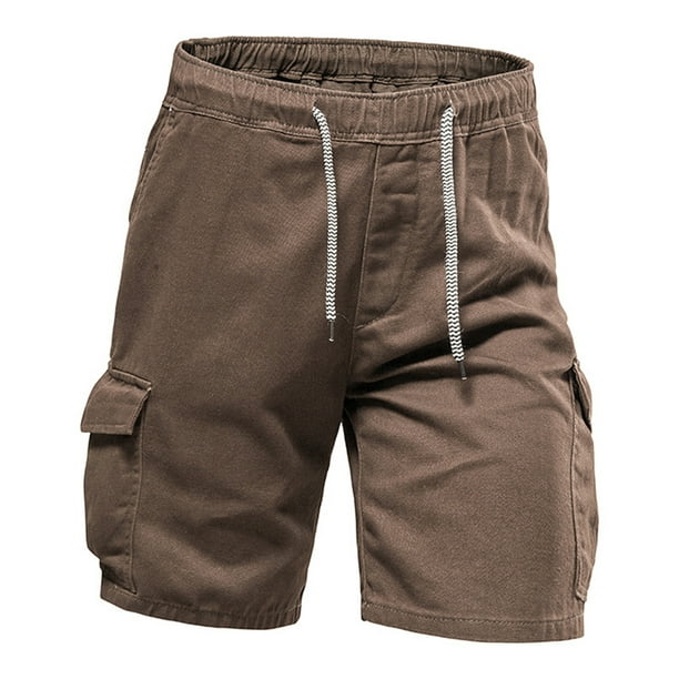 cllios Mens Cargo Shorts Plus Size Multi Pockets Shorts Work Combat ...
