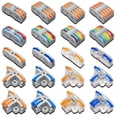 thumbnail image 2 of Conector de Cable compacto Universal 222X 212, conexión de cableado, iluminación, bloque de terminales de Conductor Push-in, Mini conector de Cable rápido, 2 of 4