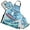 Cartoon Dinosaur Surfing on Sea, variant on Tiger Leopard Wildlife 5 Pcs Kitchen Set Heat Resistant Oven Mitts and Non-Slip Pot Holders with Adjustable Cooking Apron