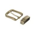 thumbnail image 2 of 1 1/2" (38 mm) Nickel Free Single Prong Square Belt Buckle Set, 2 of 2