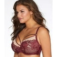 thumbnail image 4 of Curvy Couture Womens Tulip Lace Convertible Cage Bra Style-1267, 4 of 6