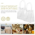 thumbnail image 2 of 10 PCS Transparent Tote Bag Wine Supply Multi-function Present Packaging Bags Gift Wrapping Clear for Gifts Plastic Convenient Bottle Shopping, 2 of 6