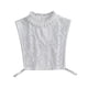 thumbnail image 1 of Corbatas desmontables Salvador para mujer media Camisa Blusa con volantes cuello vertical, 1 of 10