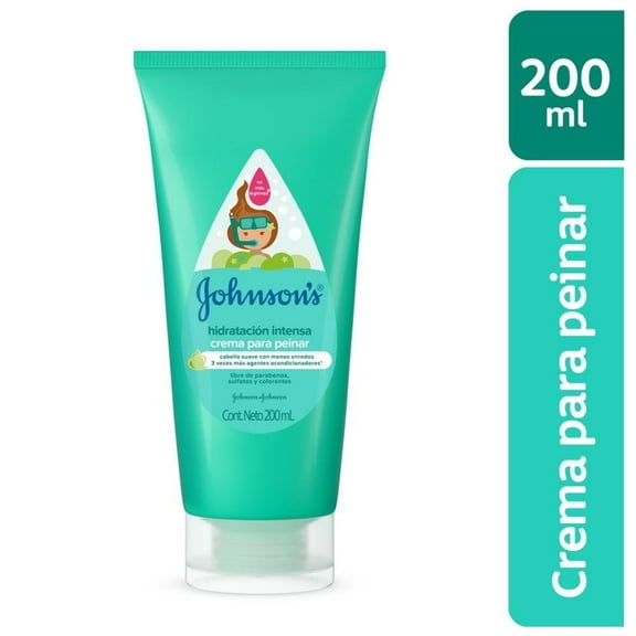 Crema para peinar Johnson's hidratación intensa 200 ml