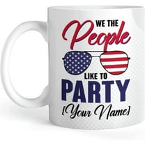 Personalized Coffee Mugs Customized Name Fashion Glasses With Quotes Ceramic Mug Camping Home Accessories Birthday Gifts For Men Women Adult On Anniversary Independence Day Holiday