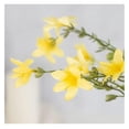 thumbnail image 5 of HeSLehs Artificial Yellow Waxflower Bush for Spring Arrangements and Summer Decorating, 5 of 6