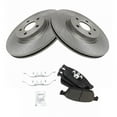 thumbnail image 2 of TRQ Front Brake Pad & Rotor Kit Brake Pads Brake Rotor Ceramic Fits Select 2013-2018 Ford Escape 2014-2018 Transit Connect 2018 Lincoln MKC, 2 of 5