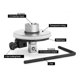 thumbnail image 2 of Adaptador de llave dinamométrica con medidor de ángulo de torsión ajustable de 360° y accionamiento de 1/2", medidor de límite elástico y adaptador de torsión., 2 of 5