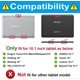 thumbnail image 2 of Silicone Case Compatible with Dragon Touch Notepad K10, 10 inch Anti-Slip Soft Protective Cover for ZONKO 10.1, Hoozo 10, Winsing 10, Lectrus 10.1 [St, 2 of 4