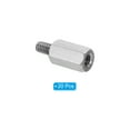 thumbnail image 3 of Uxcell M2.5x8mm+4mm Male-Female Hex Standoff Screws, Stainless Steel PCB Standoffs for Motherboards, 20 Pack, 3 of 4
