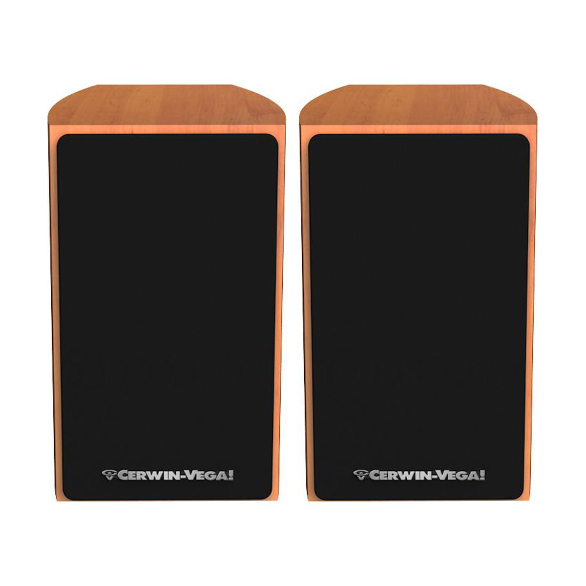 Cerwin Vega LA14C 4” 2-WAY BOOKSHELF COGNAC PAIR SPEAKERS