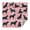 Rottweiler Dogs With, variant on Poodle and Pioneer Flower Square Tablecloth,Waterproof Square Table Cover,Wipeable Spillproof Washable Table Cover for Home Kitchen Party Decor 42"X42"(107x107cm)