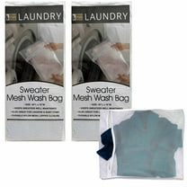 2 Pack Laundry Bags Mesh Wash Bag Clothes Hosiery Washing Lingerie Socks 20"