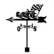 thumbnail image 1 of Veleta decorativa de metal de hierro para carreras Veleta decorativa de metal de hierro para carreras, 1 of 1