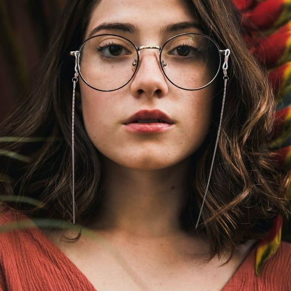 Masteelf  Glasses Holder Necklace Eyeglasses Strap Cord Cords Chains Men and Women Golden