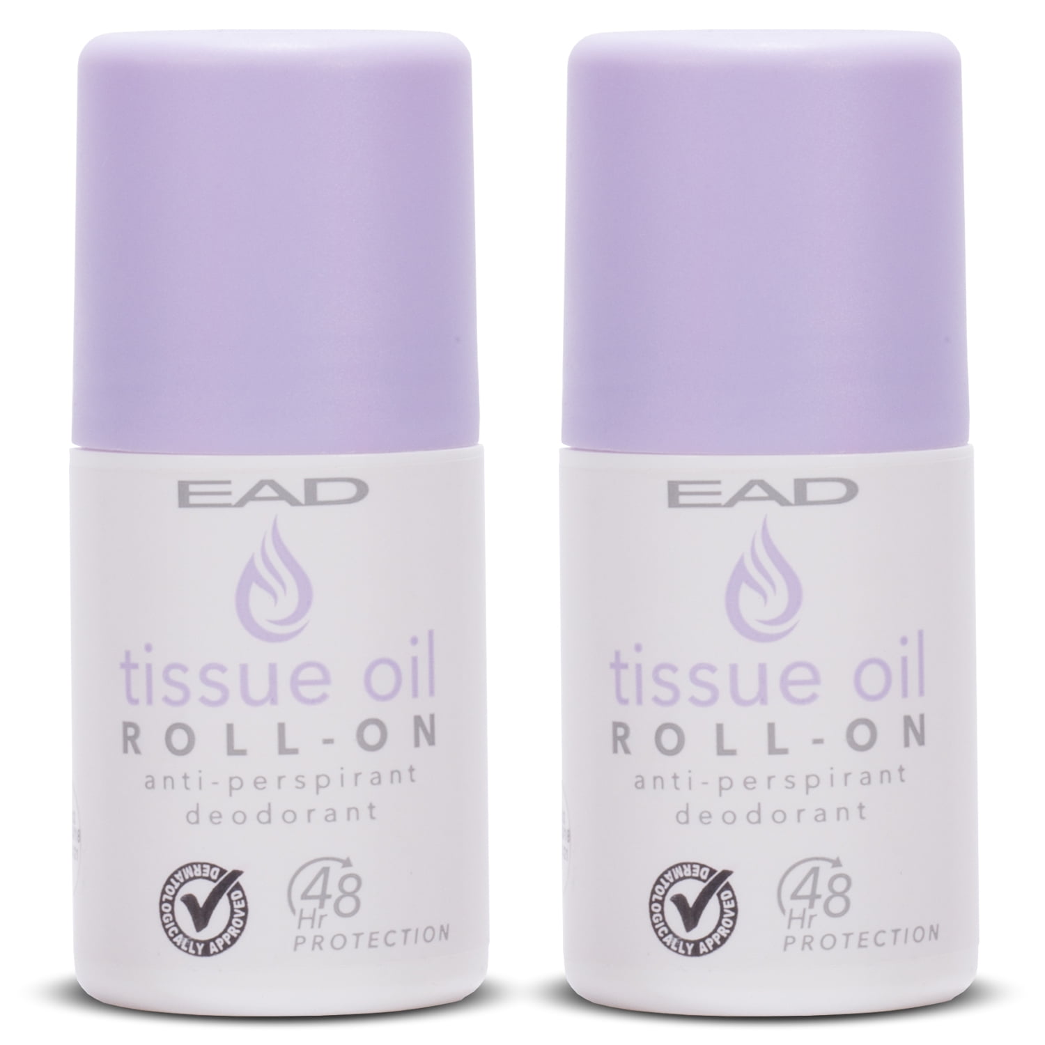 EAD Tissue Oil Roll-on Anti-Perspirant - 48hr Protection with Vit A & E