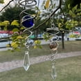 thumbnail image 4 of Benafini Spiral Wind Spinners with Crystal Ball Winds Chimes Garden Home Hanging Decor, 4 of 6