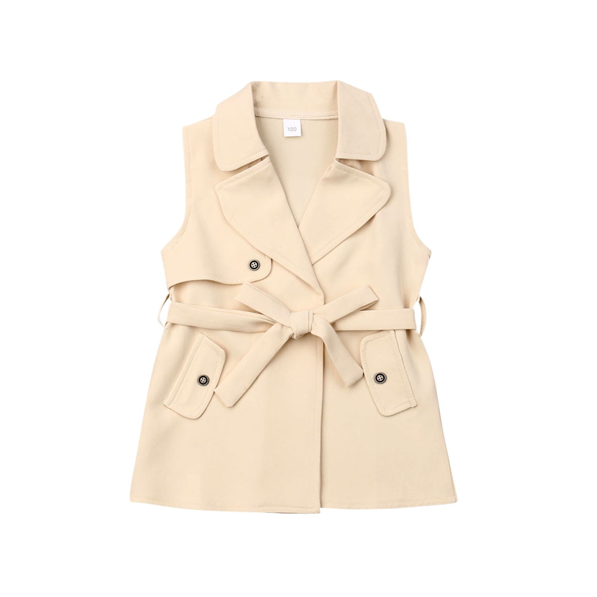 girls khaki coat