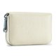 thumbnail image 1 of Bolso para tarjetas con cremallera de piel de vaca para hombre de Laklulu, con cepillo antirrobo RFID, 1 of 5