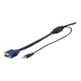 thumbnail image 4 of StarTech.com 6 Pieds (1.8 m) USB KVM Cable for StarTech.com Rackmount Consoles VGA and USB KVM Console Cable (RKCONSUV6) - Câble Vidéo / USB - mini-VGA (m) vers USB, HD-15 (VGA) (m) - 6 Pieds - pour P/N : RKCONS1701, RKCONS1708K, RKCONS1716K, RKCONS17HD, RKCONS1908K, Rkcons, 4 of 5