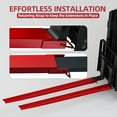 thumbnail image 6 of 72"/84"/96" Pallet Fork Extension with Tire Chain, Heavy-Duty Steel Forklift Truck Extensions
﻿, 6 of 6
