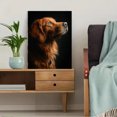 thumbnail image 5 of Golden Retriever Art Canvas Print，Pet Wall Decor for Living Room Bedroom Office Cafe Bar Home, 5 of 8