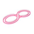 thumbnail image 1 of Afghan Loom Knitting Board Tool With 3 Projects For Sweater Socks Pink, 1 of 7