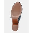 thumbnail image 6 of Time and Tru Women's Faux Leather Heeled Clogs, 6 of 6