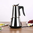 thumbnail image 5 of Electric Stove Espresso Maker Moka Pot 6 Cups Percolator Coffee Pot Electric Stainless Steel Classi, 5 of 5