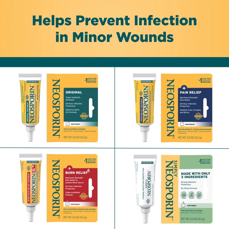 Neosporin Plus Pain Relief First Aid Ointment, 1 oz photo 6