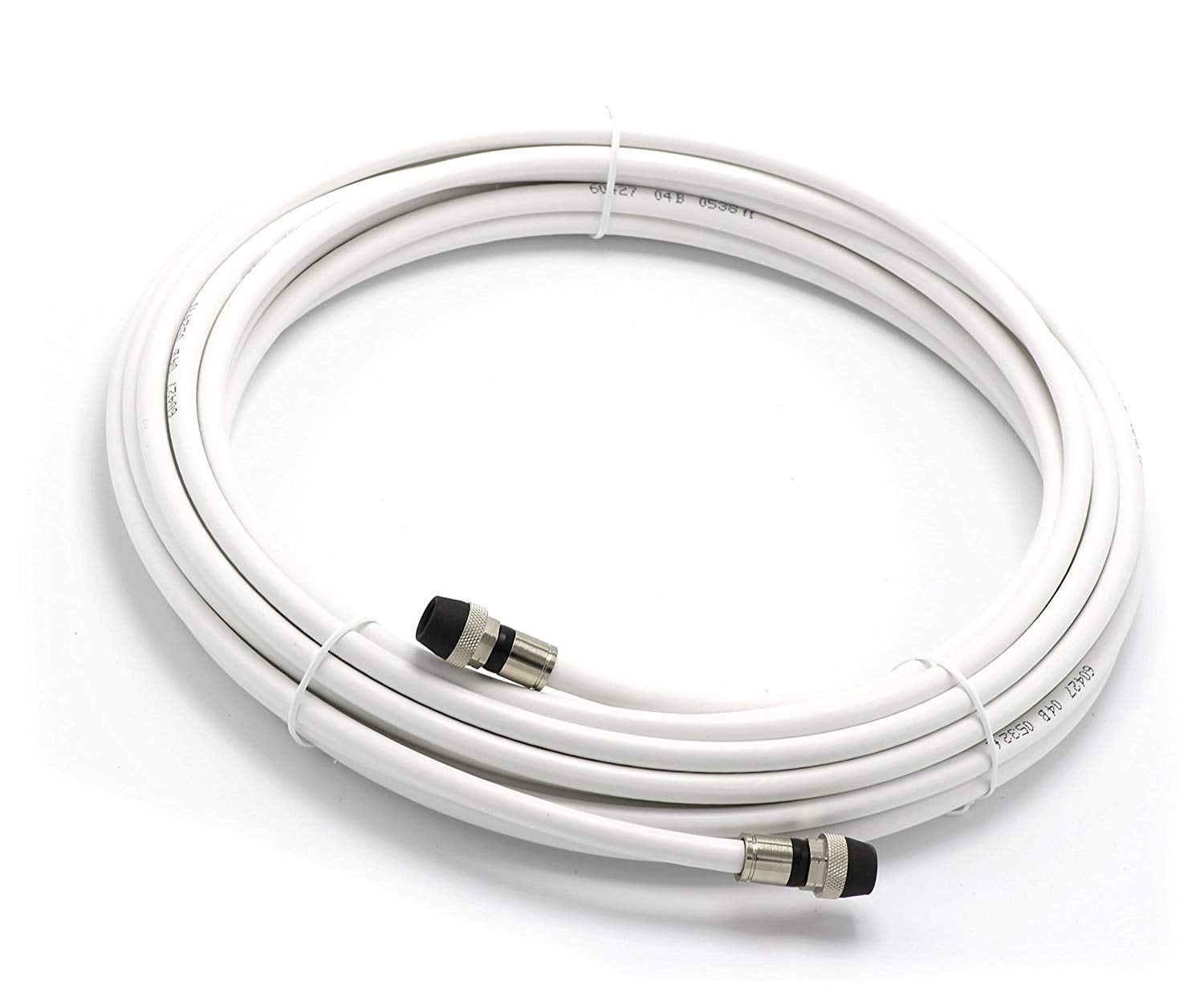 THE CIMPLE CO 50' Feet, White RG6 Coaxial Cable Made in the USA