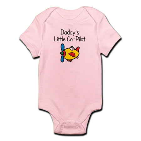 CafePress - Daddy's Little Co-Pilot Baby Bodysuit - Baby Light Bodysuit