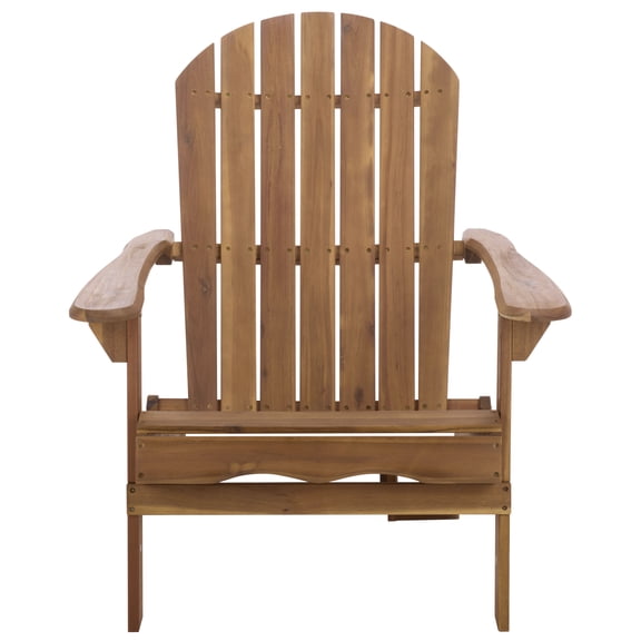 Safavieh Eden Wood Outdoor Adirondack Chair, Teak