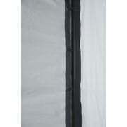 Arrow 12 x 20 x 8 ft Grey Carport Enclosure Kit