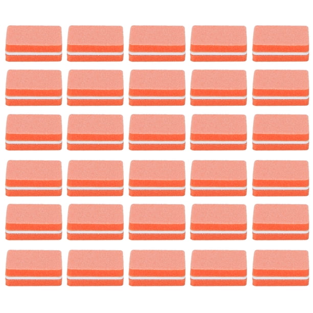 Bloque de pulido de uñas, 30 piezas Mini pulidor de uñas Bloque de lima de uñas Diseño revolucionario de pulidor de uñas de salón