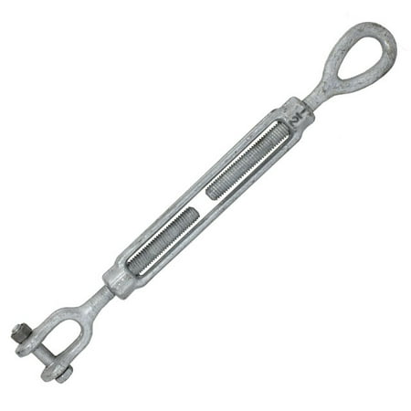 Galvanized Turnbuckles - Galvanized Turnbuckle - Import - Jaw & Eye - 1/2