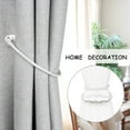 thumbnail image 5 of Magnetic Curtain Tiebacks 6Pack Outdoor Curtain Tie Backs Rope Decorative Magnetic Curtain Holders for Drapes Window Treatment Holdbacks, White, 5 of 11