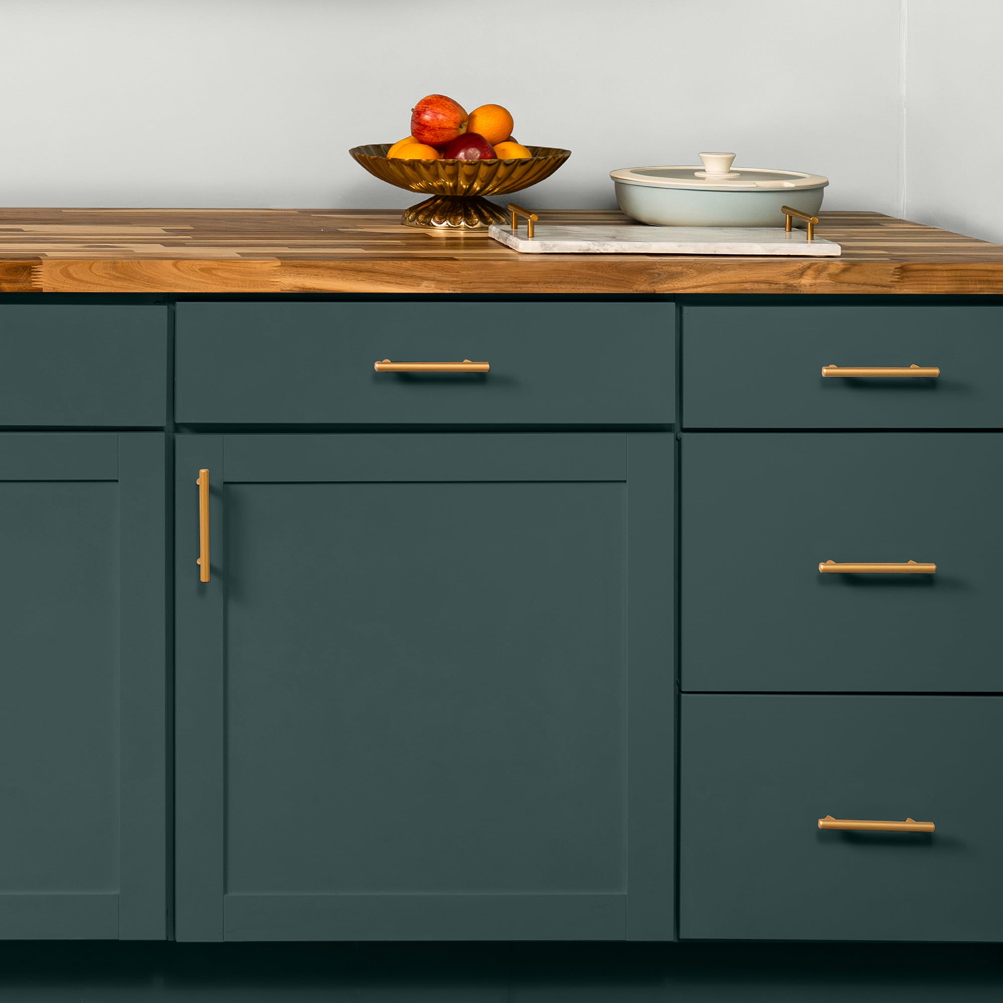 Glidden Cabinet Door and Trim Satin Paint, Night Watch, 1 Quart