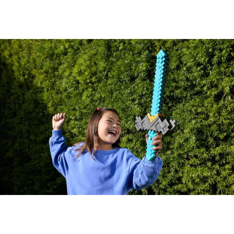 Minecraft Click and Switch Sword and Pickaxe Role-Play 2-in-1 Toy