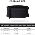 thumbnail image 2 of Riñonera para correr de punto multifunción (l), riñonera oculta con gran capacidad, riñonera portátil unisex de alta elasticidad cinturón deportivo para correr, 2 of 5
