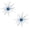 2Pcs Blue#3, variant on 2Pcs Sea Urchin Soft Bait, Easy rigging soft lure, comfortable to use for long time leisure angling (Brown)