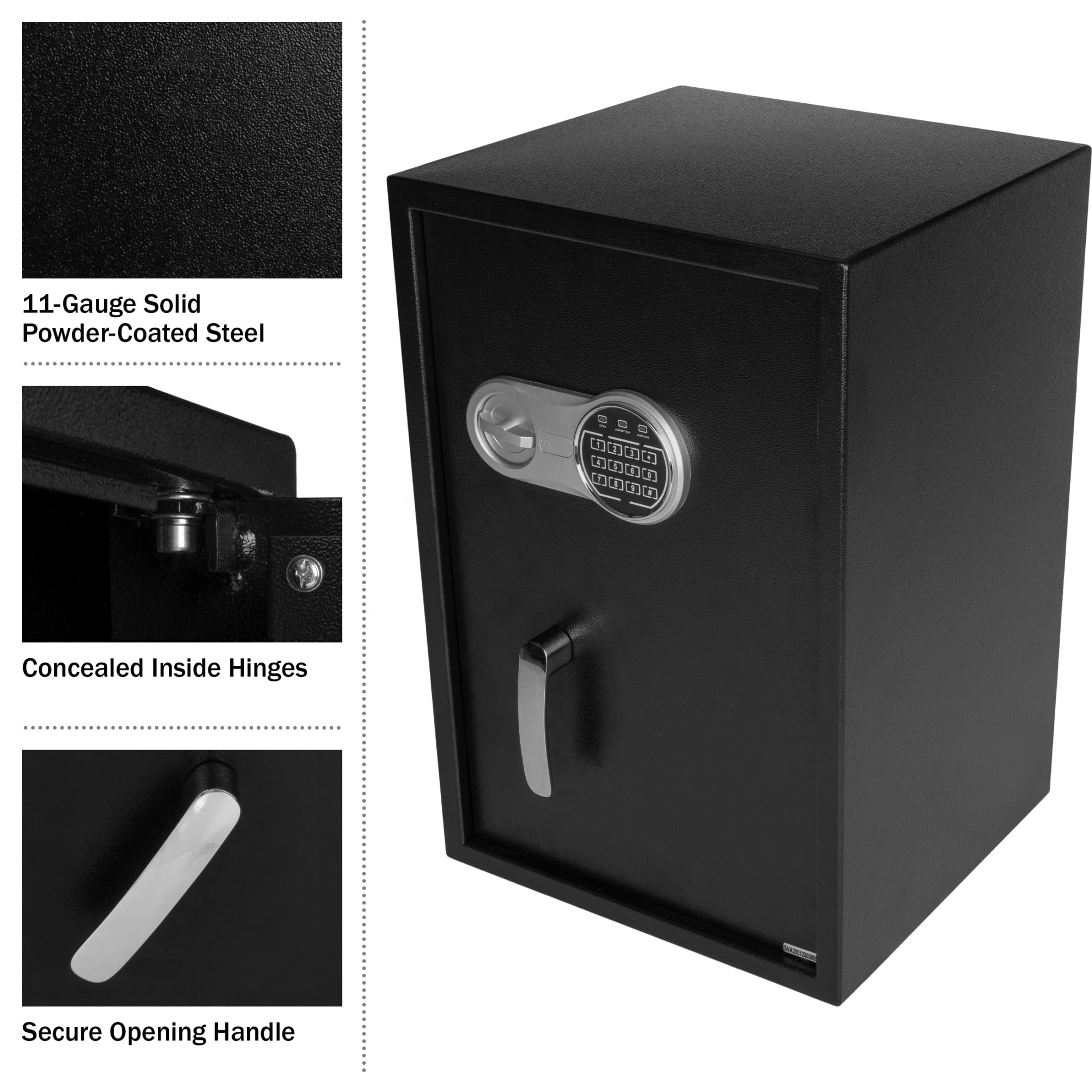 Paragon Safes Digital Safe for Home or Office (Black)