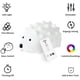 thumbnail image 2 of Regalos de luz nocturna LED para niños y bebés, lindas luces nocturnas de silicona con forma de erizo con control de toque multicolor con blanco cálido y 6 colores, lámparas de regalo portátiles, 2 of 5