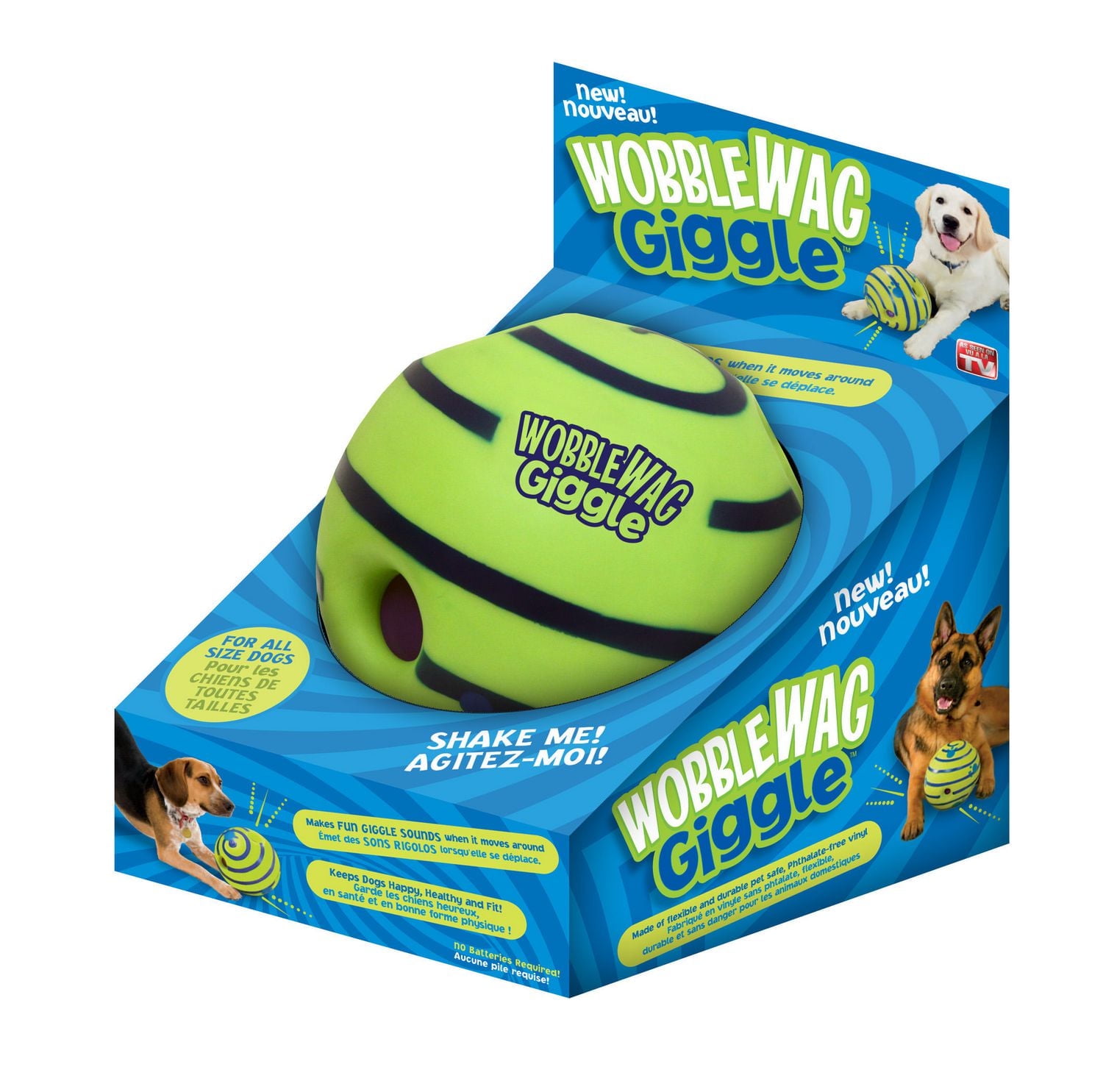 Allstar Products Group Allstar Wobble Wag Giggle Toy for All Size Dogs